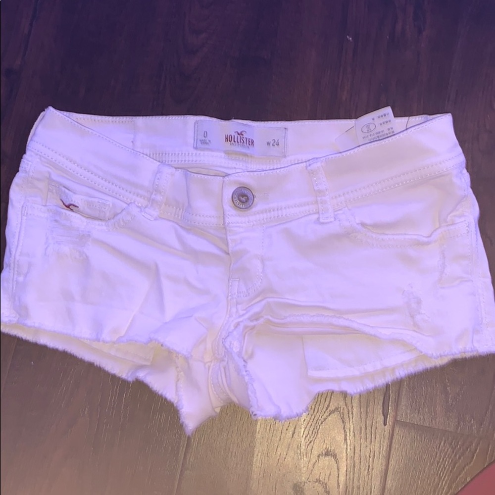 hollister jean shorts